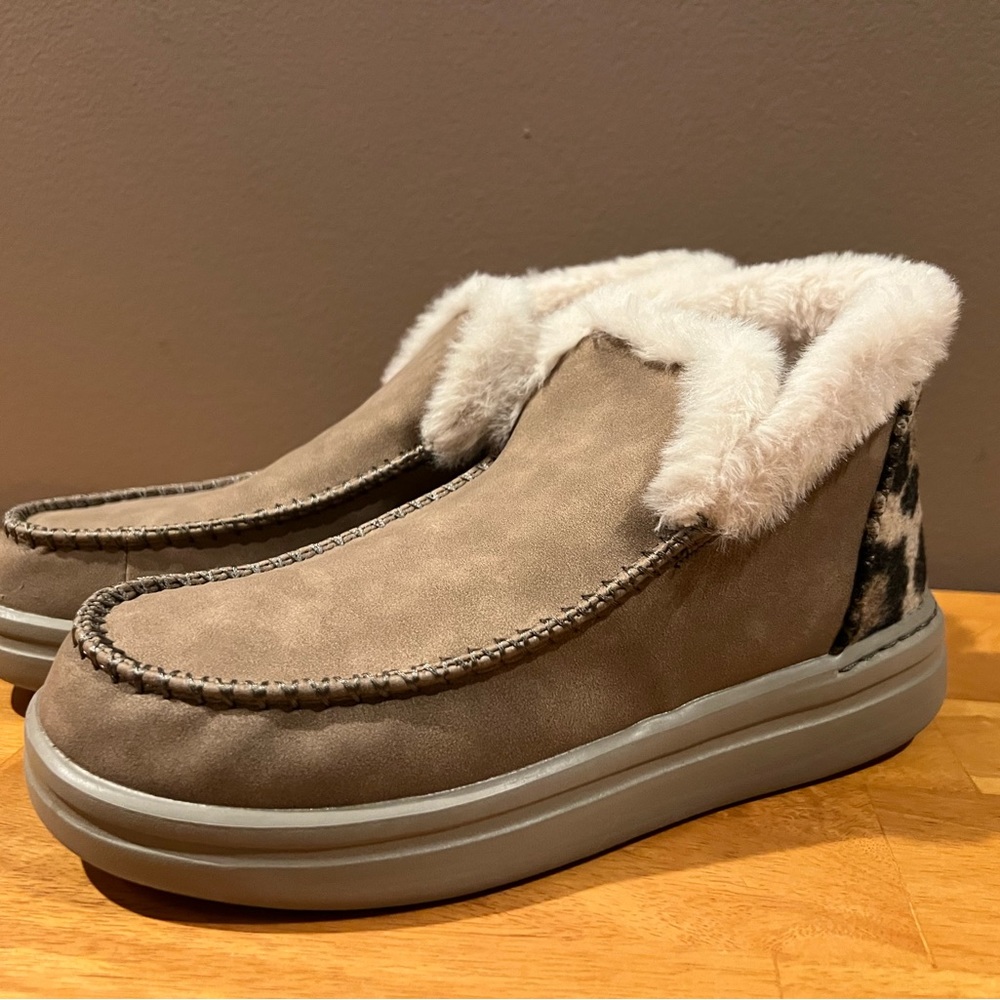 Hey Dude Denny Grip - Nut -Size 7